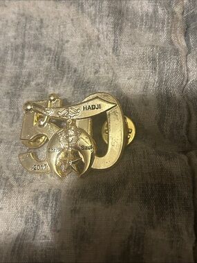 Vintage 2017 Hadji Shriners Masonic 50th Anniversary Lapel Pin